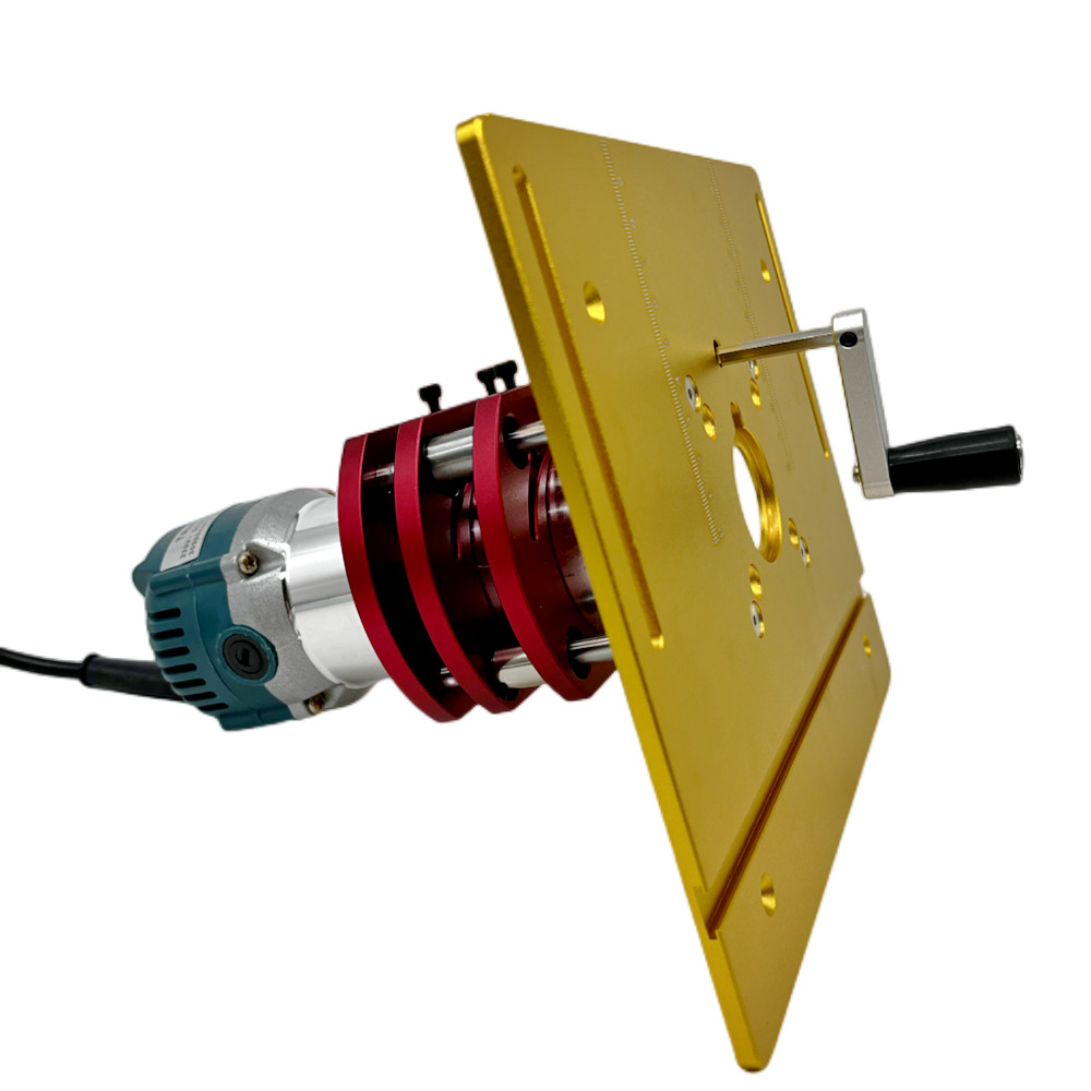 65毫米直径电机适用 铝制铣刀板套装 木工铣床工作台 修边雕刻机 商品详情 6