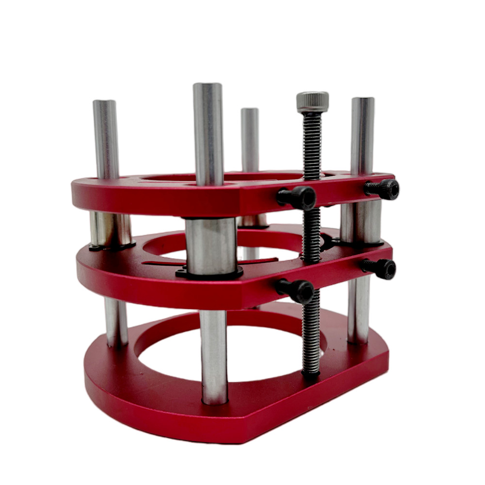 65毫米直径电机适用 铝制铣刀板套装 木工铣床工作台 修边雕刻机 商品详情 12