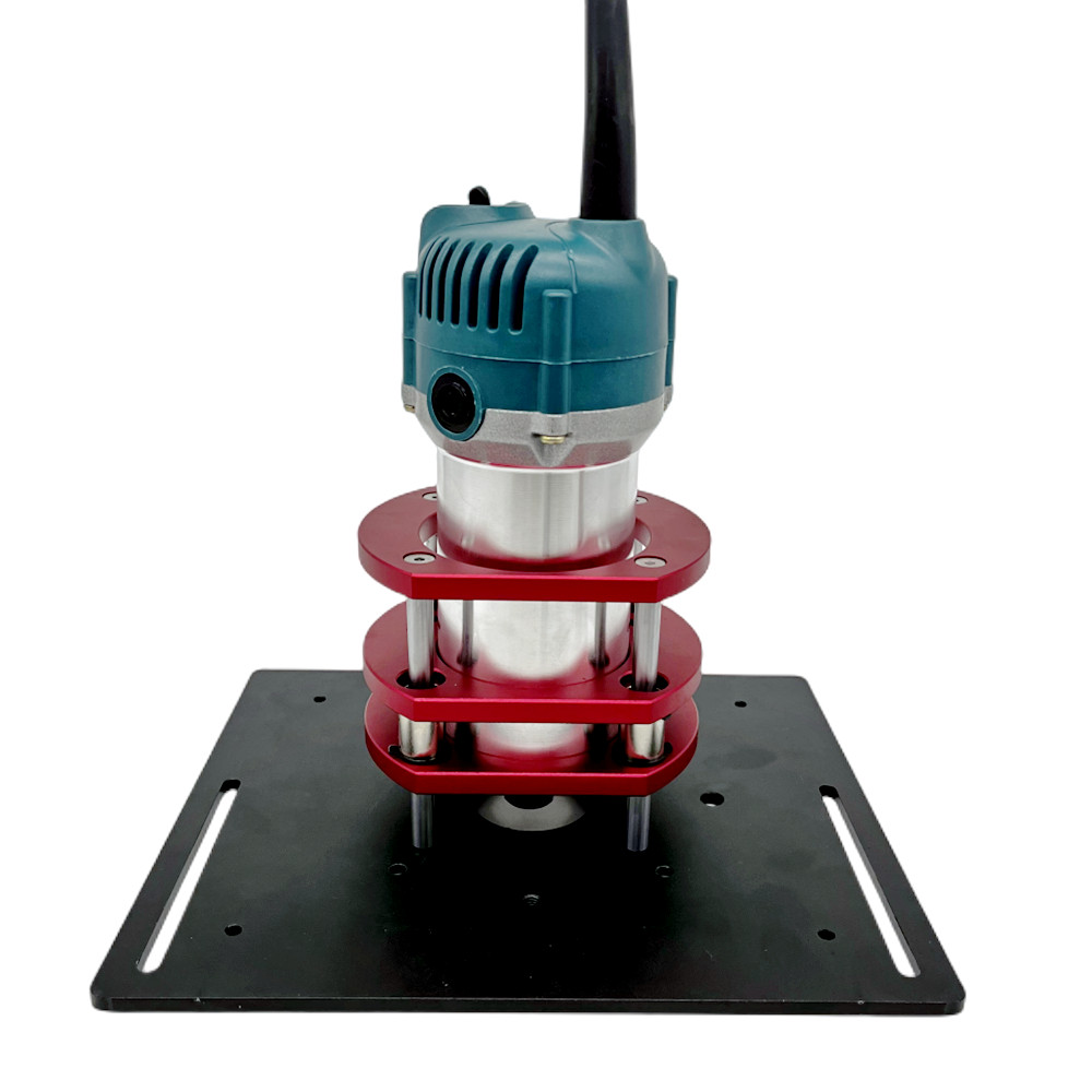 65毫米直径电机适用 铝制铣刀板套装 木工铣床工作台 修边雕刻机 商品详情 18