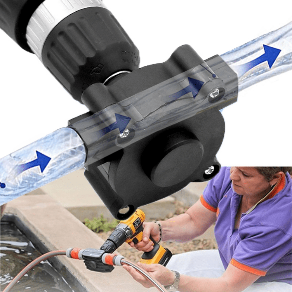 Water Pump Heavy Duty Self priming Hand Electric Drill Home - Temu