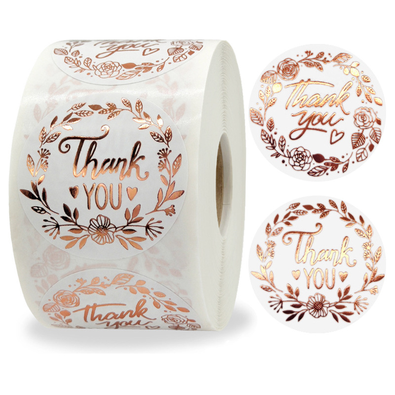 500pcs round thank you gift sealing stickers perfect for weddings holidays festivals