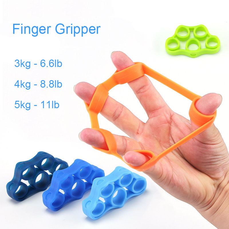 Silicone Hand Grip Strengthener Ejercitador Antebrazo Dedos - Temu Chile