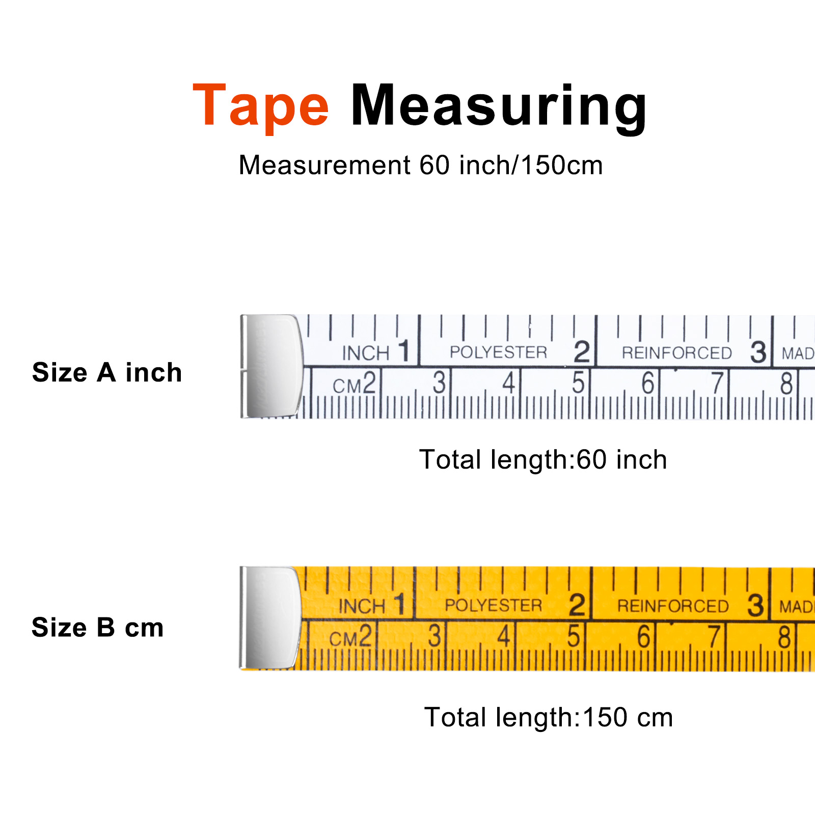 3 Meters Double scale Yellow Sewing Tailor Measure Thick - Temu Japan