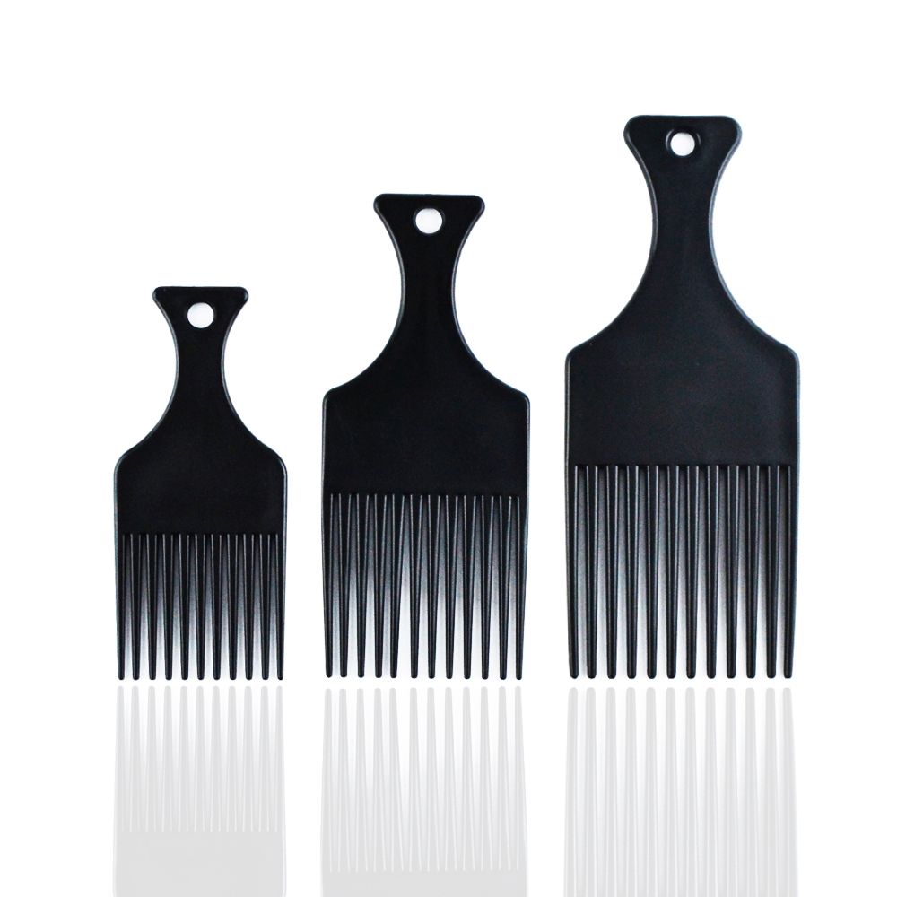 Plastic Hair Picks Comb Hair Pick Wig Braid Hair Fork Comb Styling Non Slip  Straight Comb Hair Picks For Curly Hair For Hair Styling Hairdressing Tool  Men And Women - Beauty &