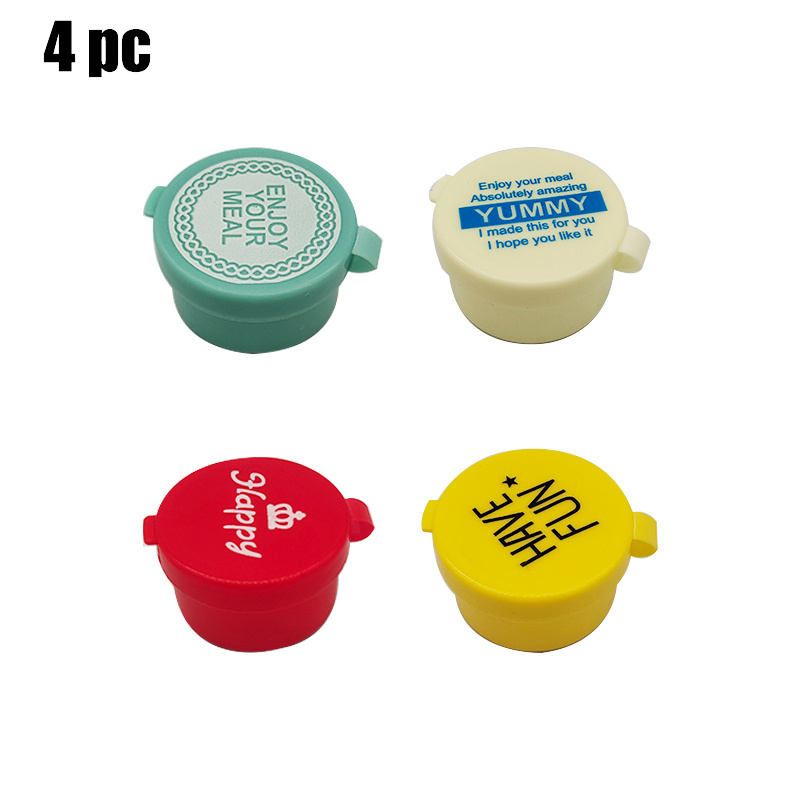 Japanese Bento Box Accessories Sauce Container set of 4 Lovely Mayo Cup