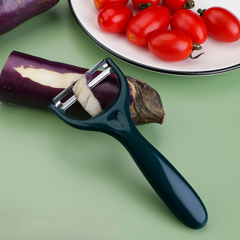 Multifunctional Ceramic Peeler Vegetables Fruits Peeling Tool Potato  Scraper for Kitchen, Black 