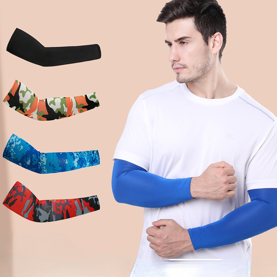 Cooling Arm Sleeves: Uv Protection Breathable Compression - Temu Canada