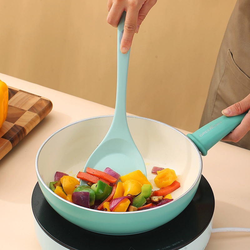 1pc High Temperature Resistant Silicone Non-stick Frying Pan