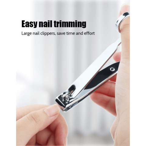 Long Handle Nail Clippers Set - Carbon Steel Fingernail And Toenail Clippers  For Seniors - Includes Metal Case For Women And Men - Temu