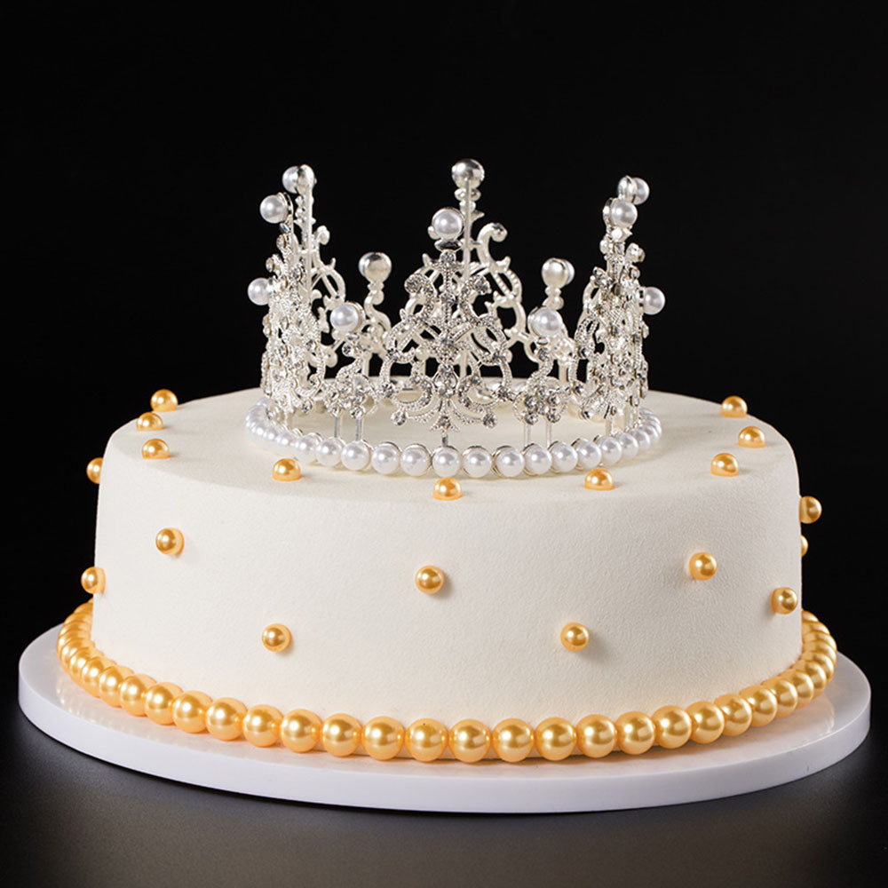 Princess Crown Cake Topper SVG DXF Graphic by Maná Design · Creative Fabrica
