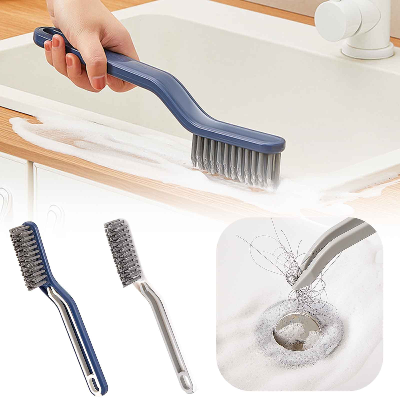 Brushes Cleaning Supplies Bathroom Cleaning Brush Brush Two-In-One Small  Clip Clip Hair Window Cleaning Brush Kitchen Multi-Function Brush