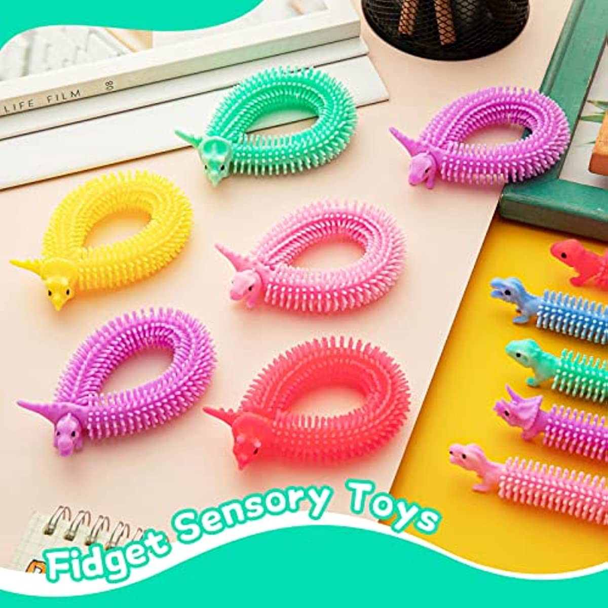 Stretchy Strings Fidget Toys Colorful Pull Stretchy - Temu