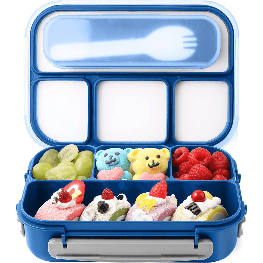 Bento Lunchbox For Kids Cute Bear Leakproof Lunch Containers For