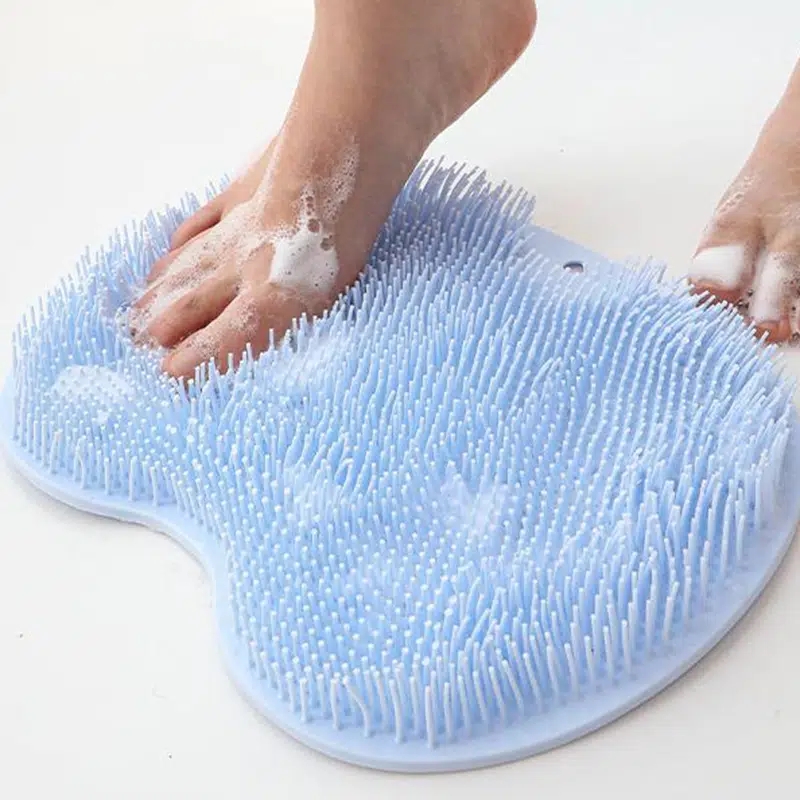 Bath Exfoliating Pad Silicone Bathroom Washing Pad Shower - Temu