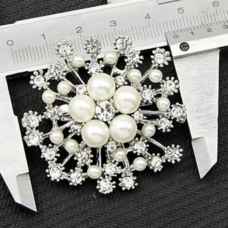 Large pearl deals brooch