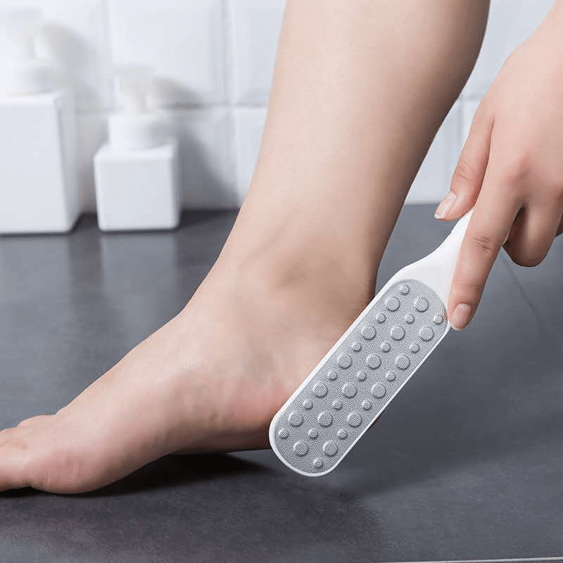 Pedicure Foot Scrubber With Metal Surface To Remove Hard Skin And Calluses,  Can Be Used On Both Wet And Dry Feet, Stainless Steel Foot File - Temu