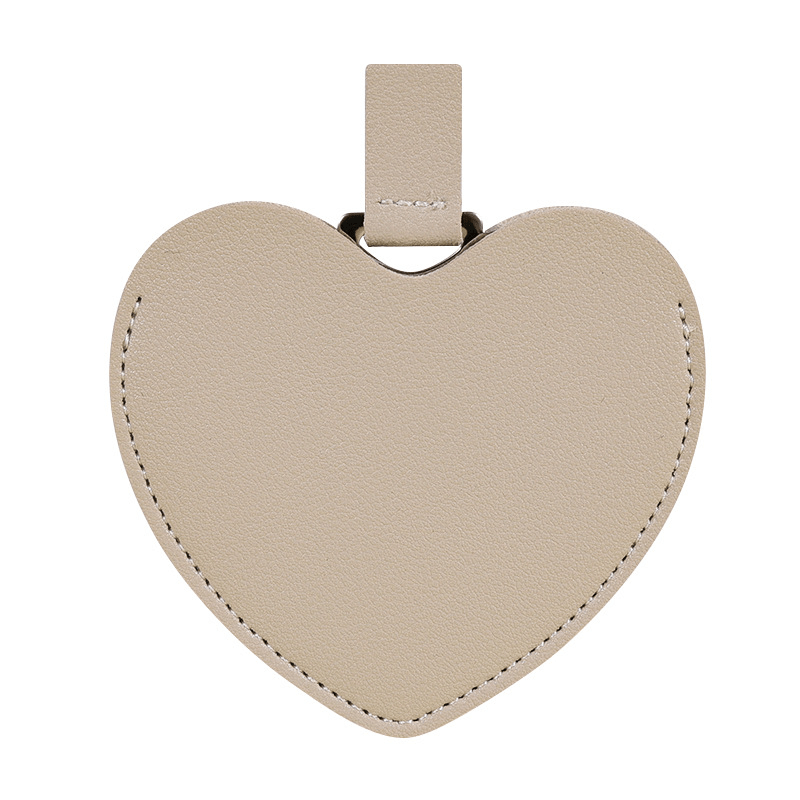 Love Key Chain Heart Shaped Compact Travel Pocket Mirror Compact Makeup Mirror  Keychain For Women - Beauty & Health - Temu