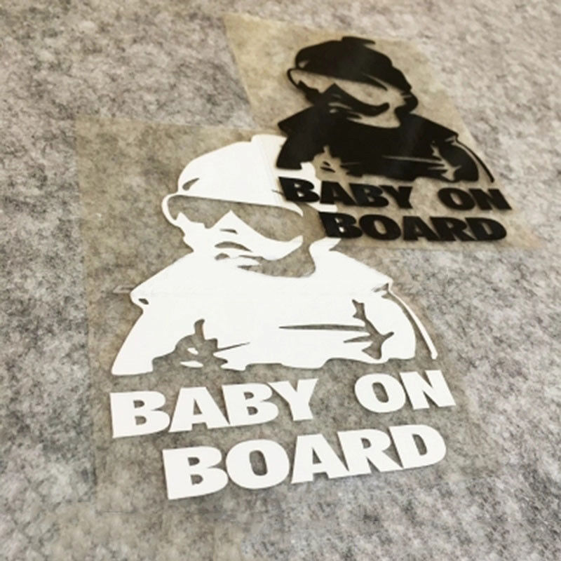 Grafken Baby On Board Sticker Car Decals, Safety Signs No India