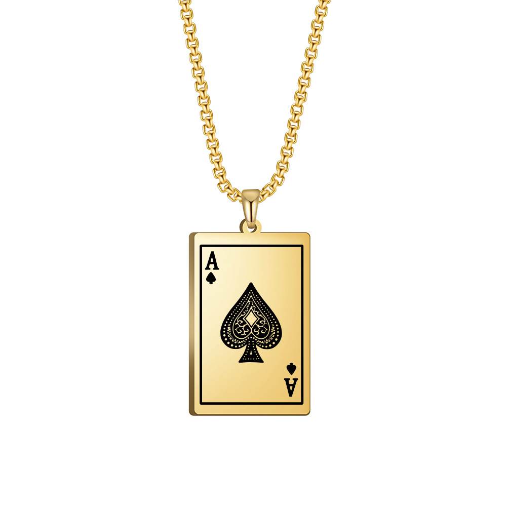 Ace Chain Necklace in Gold