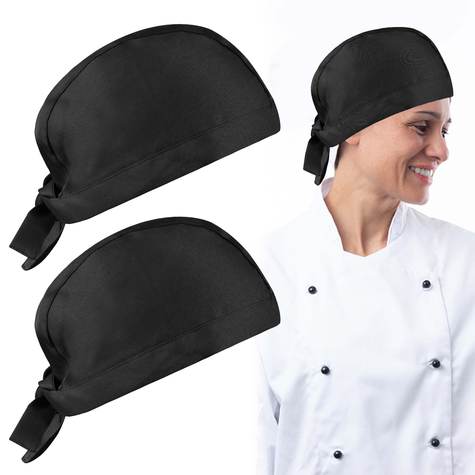 Acquista Nuovo berretto da cucina elastico antipolvere berretto da cuoco  traspirante per hotel cappello da cucina uomo donna cappelli da officina  cappello da cuoco accessori per ristoranti