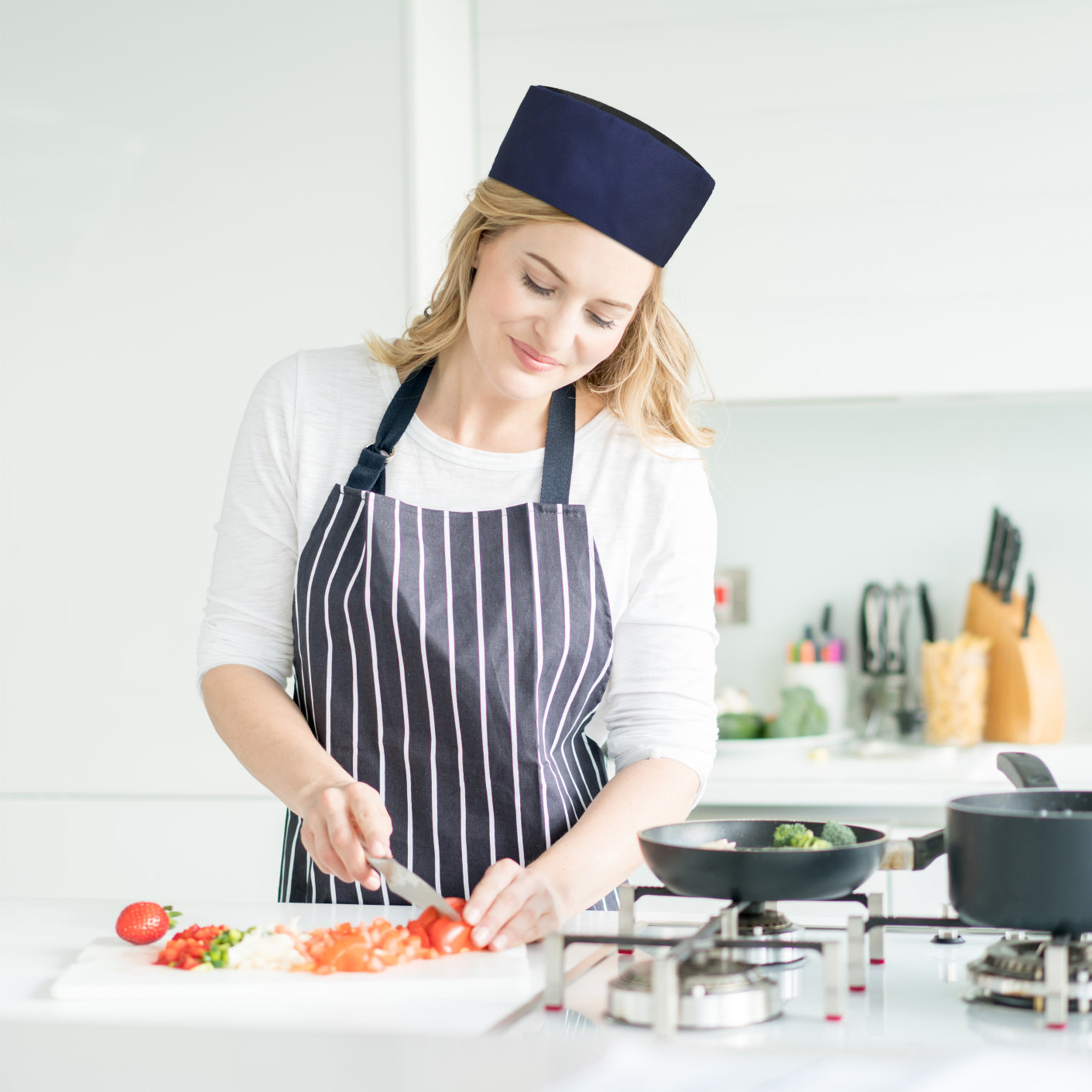 Chef Hats, Men's And Women's Chef Hats, Adjustable, Breathable, And  Comfortable Chef Clothing, Perfect For Restaurants, Hotels, School - Temu