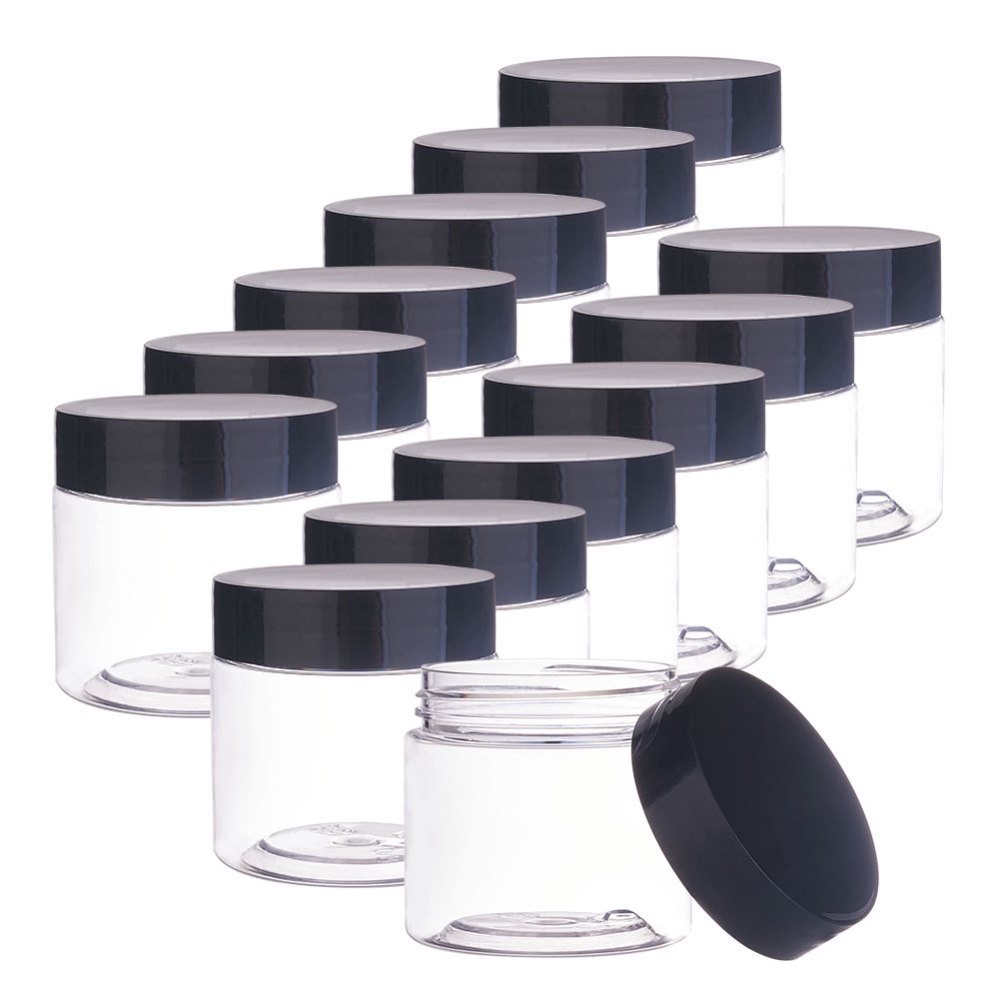Pet Plastic Bead Containers With Lid Column Black Capacity: - Temu Mexico
