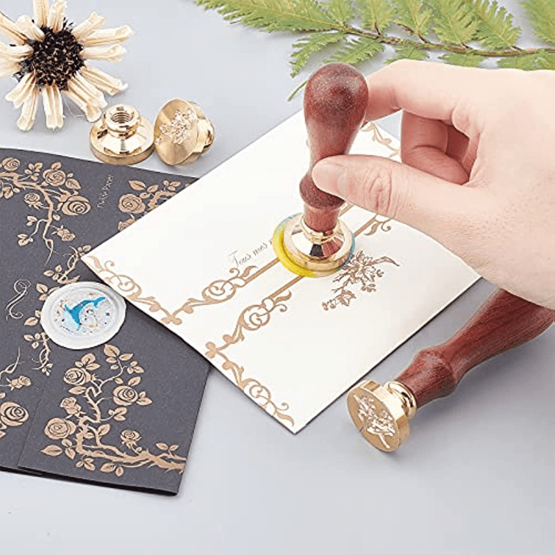 1pc Twelve Constellations Pattern Wax Seal Stamp Head Replacement 25mm  Vintage Sealing Wax Stamp Heads Only No Handle for Envelopes Cards  Invitations Wedding Christmas Xmas Party
