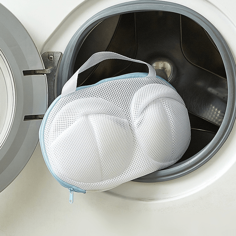 Tenrai Delicates Laundry Bags, Bra Fine Mesh Wash Bag for Underwear,  Lingerie, Bra, Pantyhose, Socks, Use YKK Zipper, Have Hanger Loops (White,  1 Large & 1 Medium) : : Home