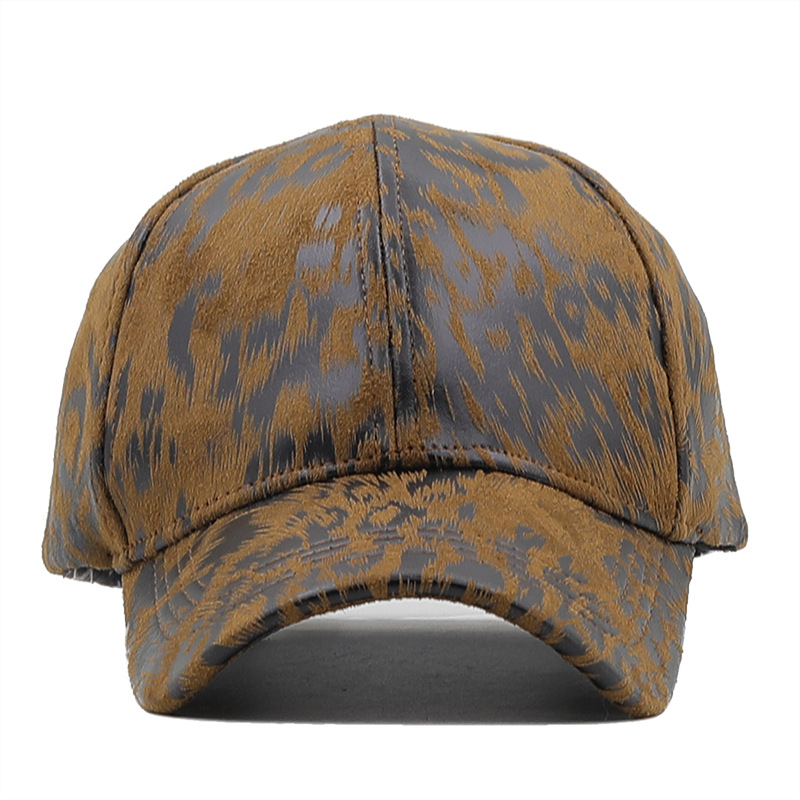 Leopard Print Baseball Cap Women Men Hats Sun Beach Snapbacks