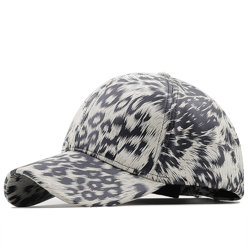 Leopard Print Baseball Cap Women Men Hats Sun Beach Snapbacks