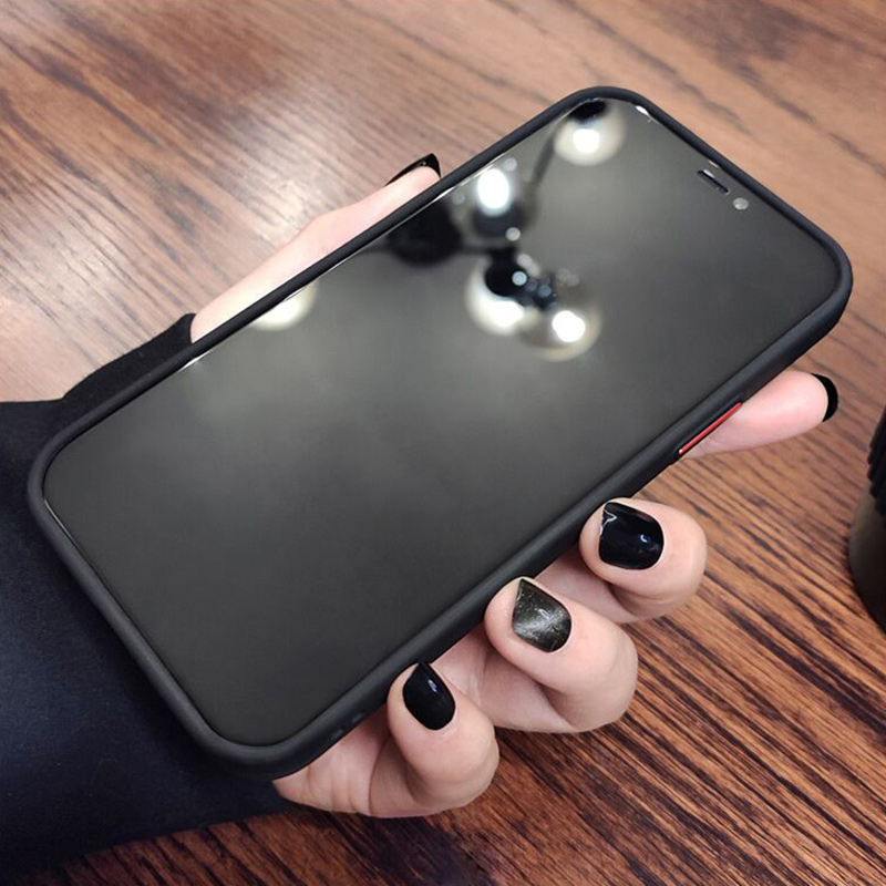 Funda de teléfono a prueba de golpes mate para iPhone 13 11 14 Pro