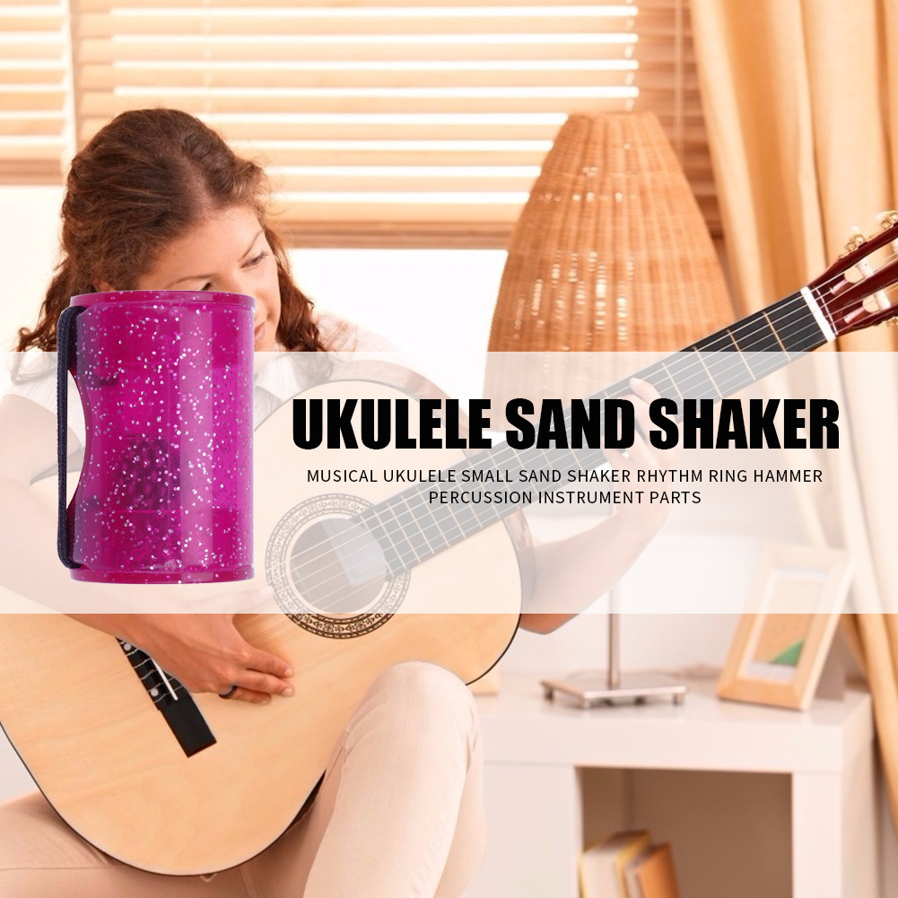 Ukulele Rhythm Finger Sand Shaker Music Finger Guitar Sand W8F3