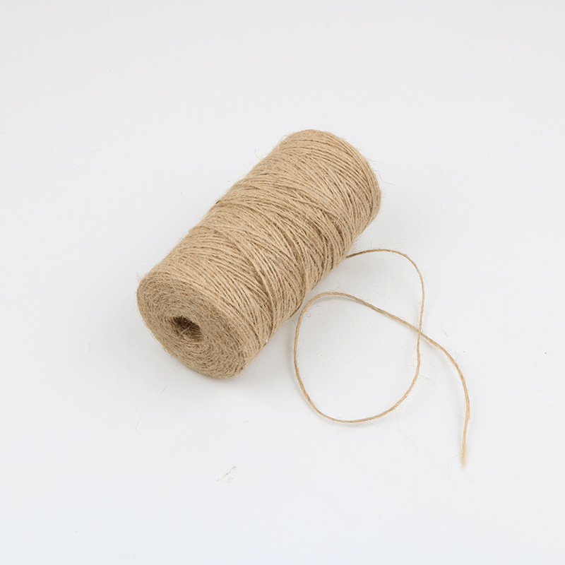 Natural 10mm 10M Strong Hemp Rope Thick Jute String Craft Twine for DIY &  Arts Crafts,Christmas Gift Packing,Gardening and Recycling