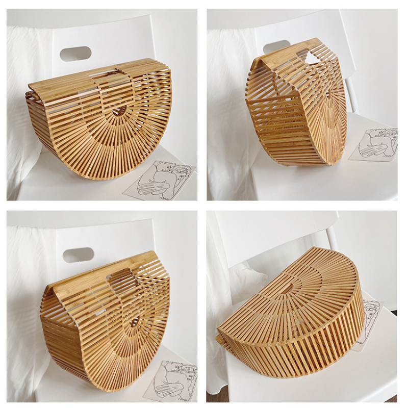 Bamboo wooden online bag