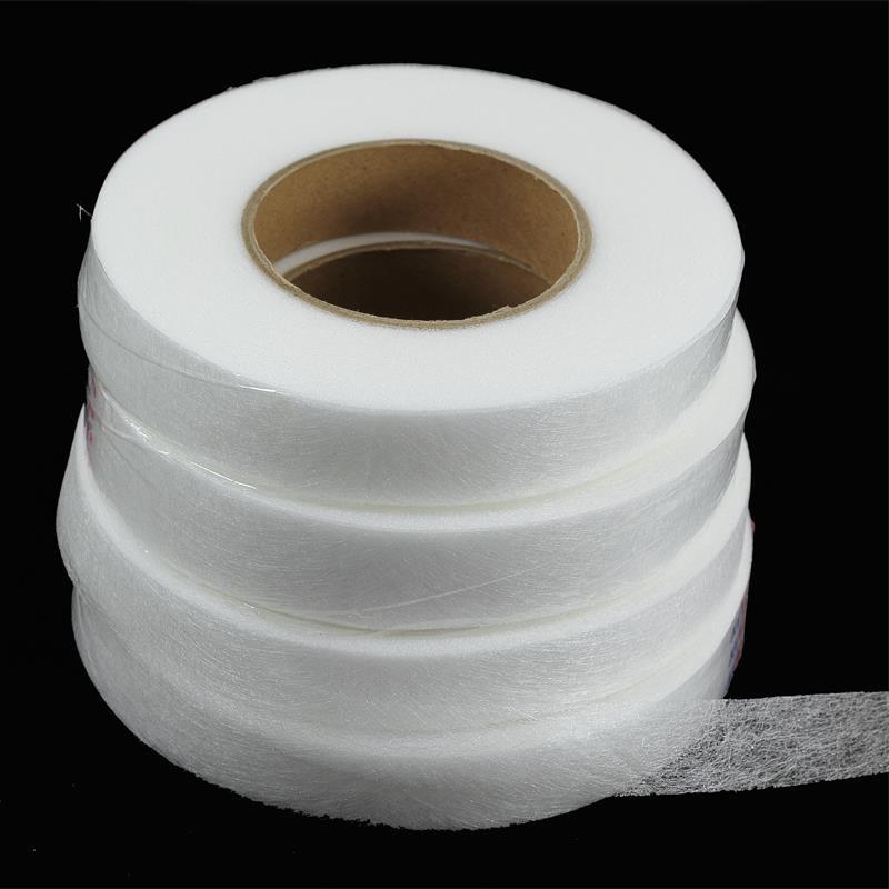 32mm 15M Adhesive Cloth Fabric Tape Adhesive Interlining Single-sided  Fusible For DIY Cloth Dolls Easy Fabric Iron On Sewing - AliExpress