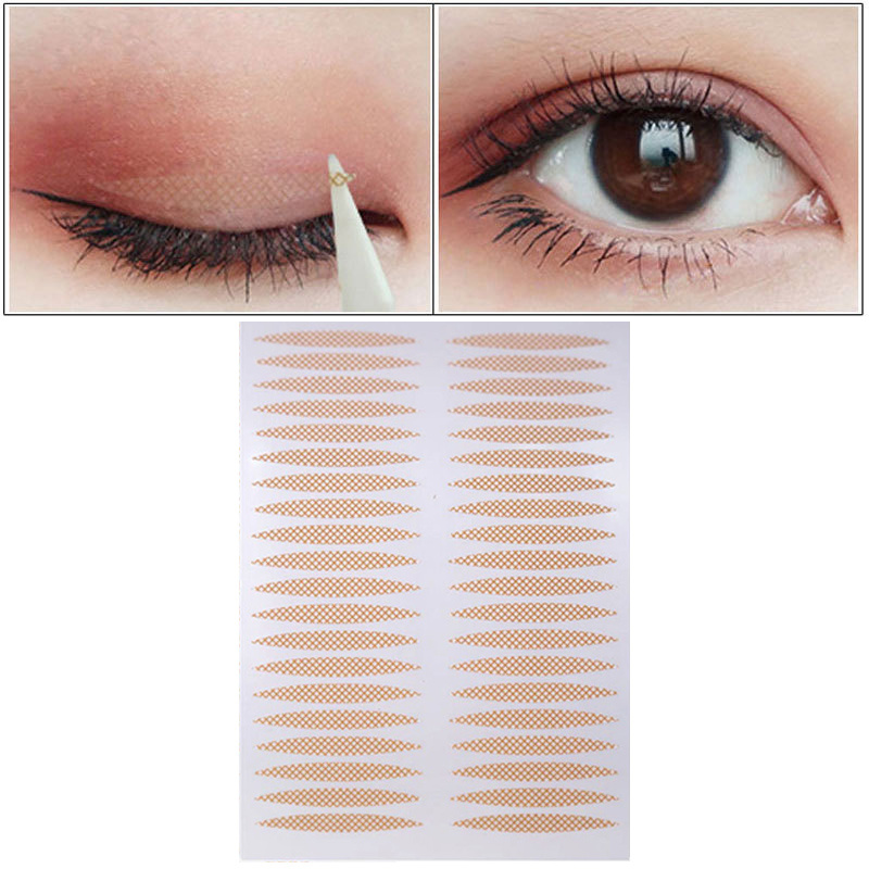 240pcs Invisible Double-fold Eyelid Sticker Natural Eye-Lift Mesh-Lace  Transparent Invisible Self-adhesive Eyelid Tape Sticker - AliExpress