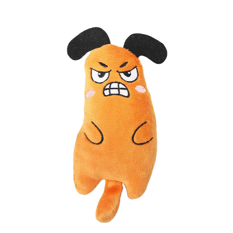 Interactive Plush Cat Toy Chew Bite Play Soft Durable Pet - Temu