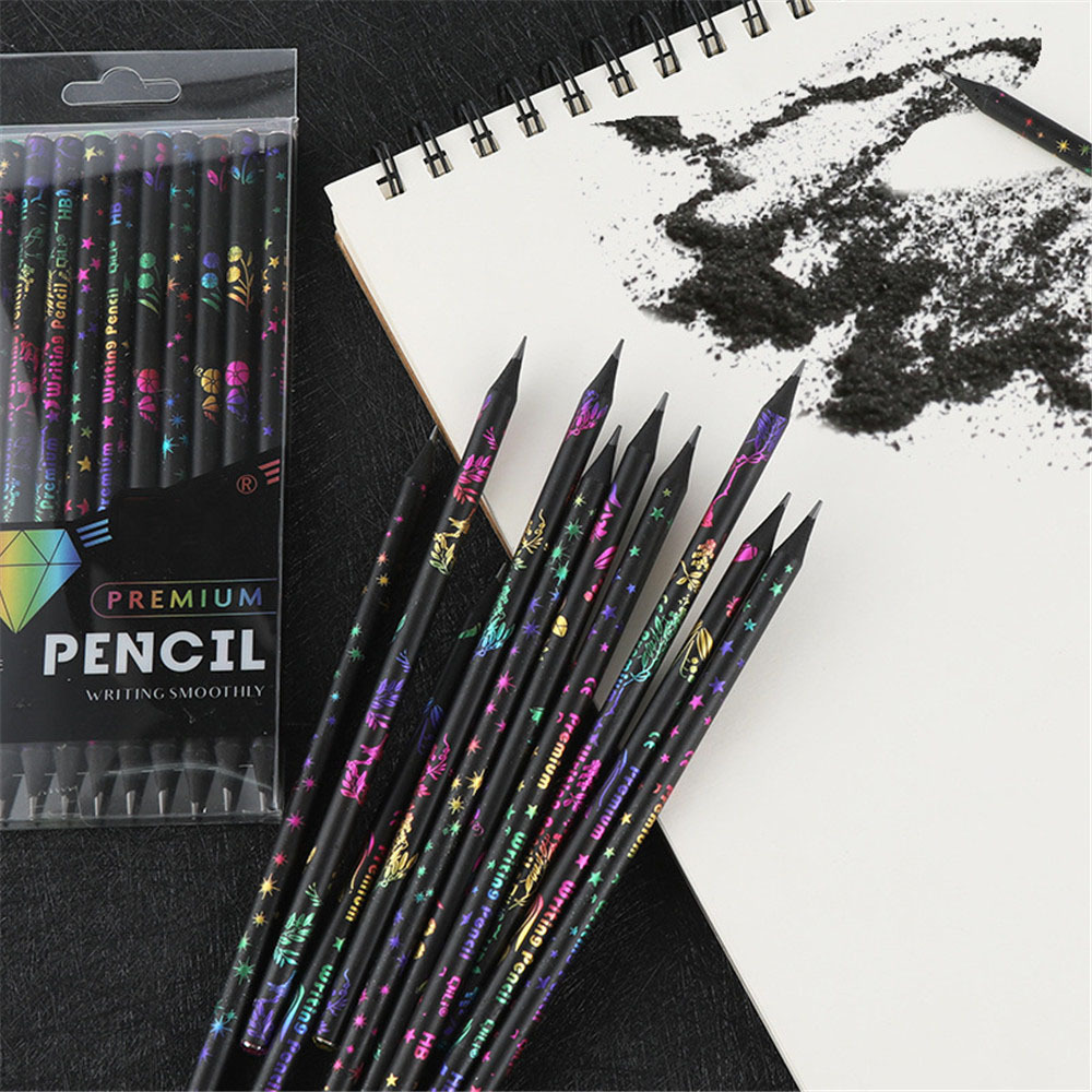 12pcs/set Colorful Drawing Pencils For Kids