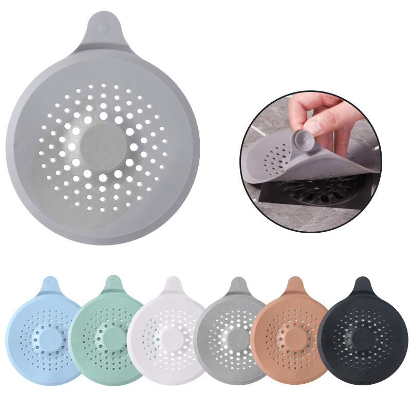 Jeobest Bathroom Shower Hair Catcher Sewer Stopper House Scenery Drain Filter Cleaners Kitchen Sink Strainer Anti Clogging Floor Wig Removal Clog