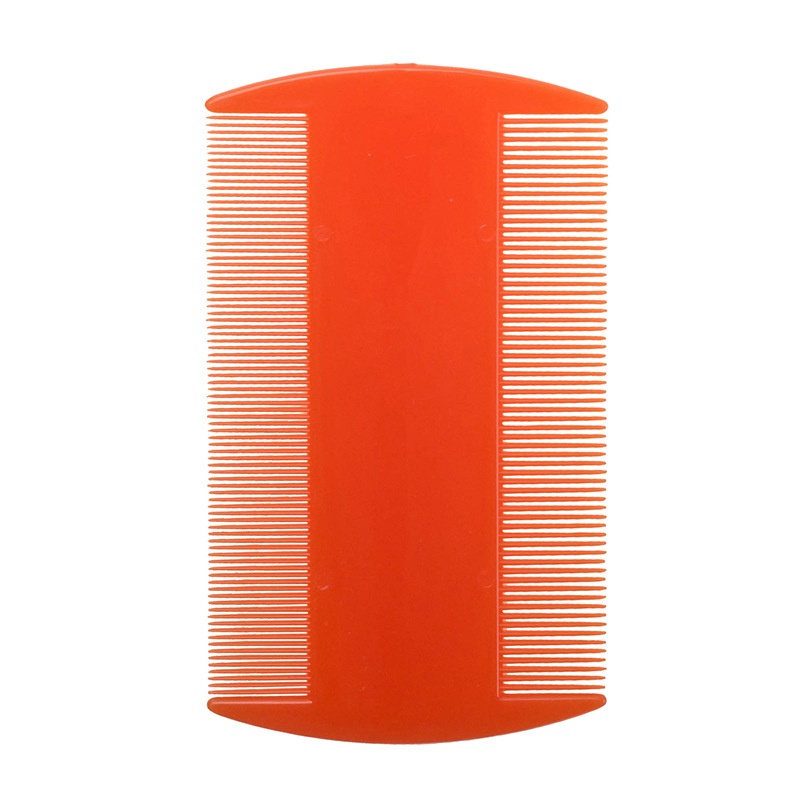 Pet Comb 1091 Grooming Tool Plastic Comb Dual-sided Fine And Wide Teeth Double Row Flea Comb Cleaning And Grooming Accessory