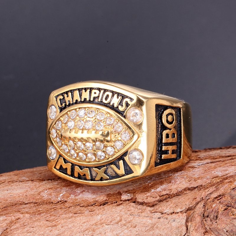Hip Hop Men's Plated Diamond Ring