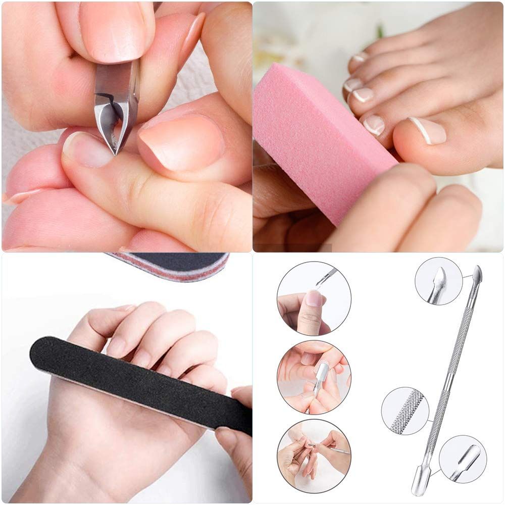 8 Pcs Professional Nails Files And Buffers Cuticle Pusher Nipper Nail Clipper For Dead Skin Block Sanding Sponge Nail Art Sets | Check Out Today's Deals Now | Temu 8 Pcs Professional Nails Files And Buffers Cuticle Pusher Nipper Nail Clipper For Dead Skin Block Sanding Sponge Nail Art Sets | Check Out Today's Deals Now | Temu