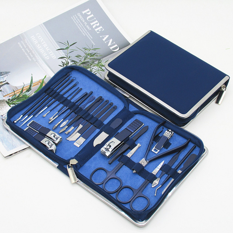 Professional Manicure Set Nail Clippers 26 In 1 Manicure Set ...