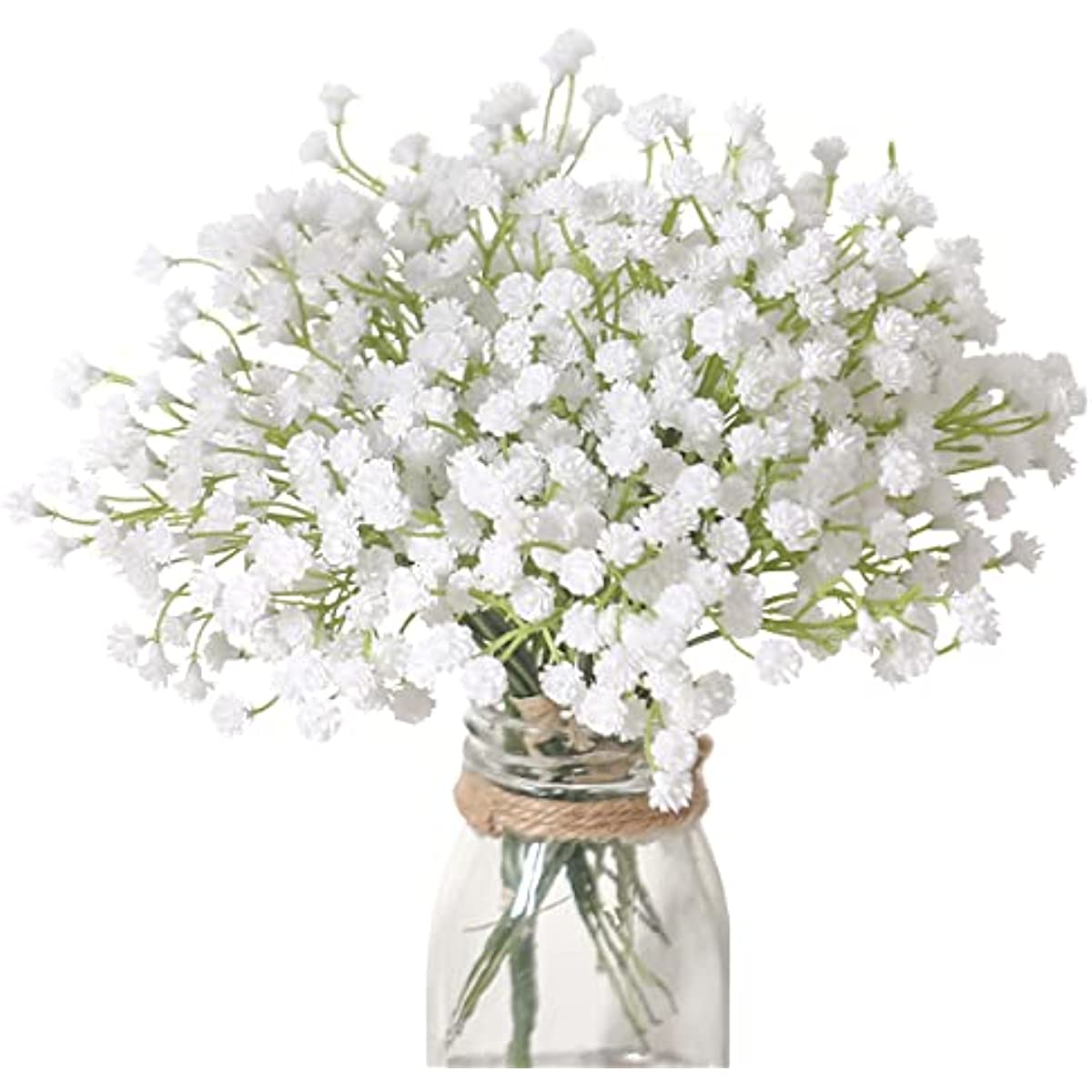 Hypsophila Paniculata Flores secas blancas/rosadas, blancas/verdes,  blancas/amarillas/. Arreglo floral de jabón -  España