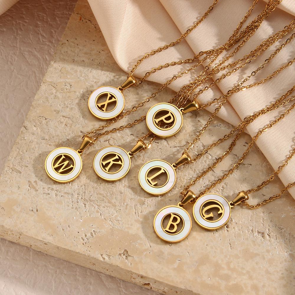 Necklaces Initial Letters, Initial Necklaces Women