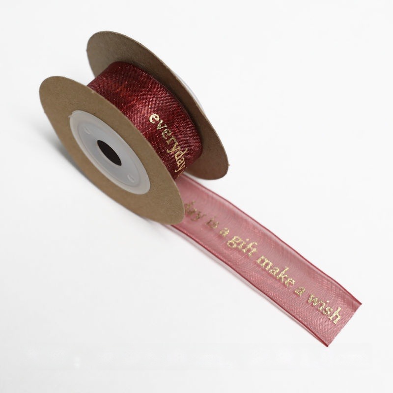 1 Roll, 0.59inch Wide X 3582.68inch, Single Sided Polyester Ribbon, Ribbon  For Crafts, Gifts