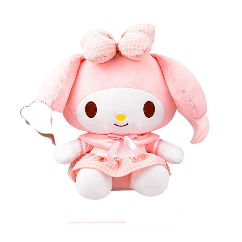 Super cute Hello Kitty Aoger Metallic Gold Bow 🎀 plush!! 😍 I