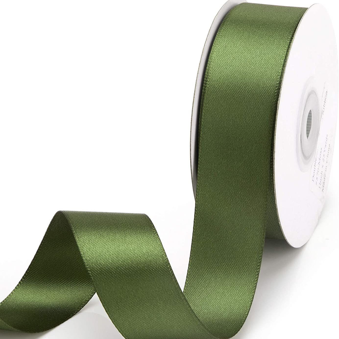 1 Roll, 0.59inch Wide X 3582.68inch, Single Sided Polyester Ribbon, Ribbon  For Crafts, Gifts