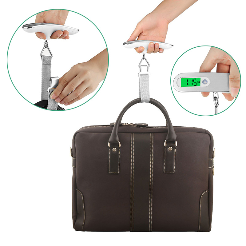 Hook Weighing Suitcase Digital Scale Luggage LCD 50kg Travel Mini Bags  Measure Exclusive