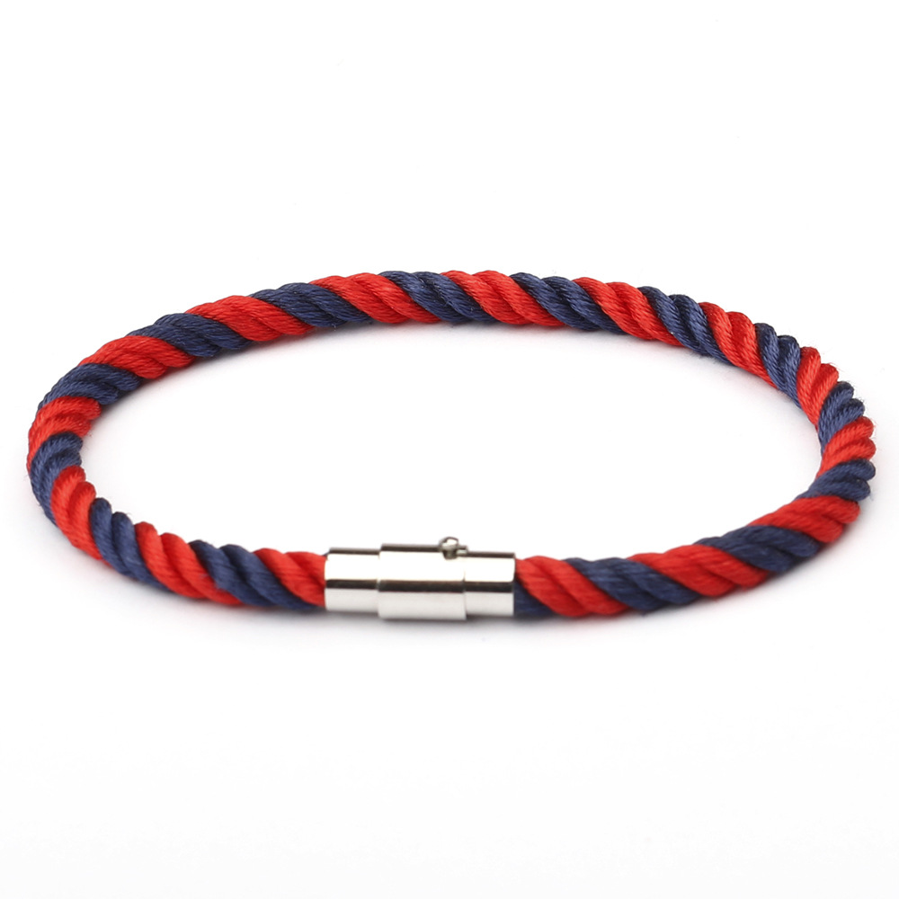 Couple Hand Rope Braided Bracelet, Creative Unisex Design